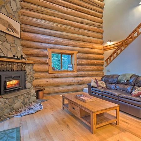 Riverfront Gold Bar Log Cabin Near Stevens Pass! Villa Exterior photo