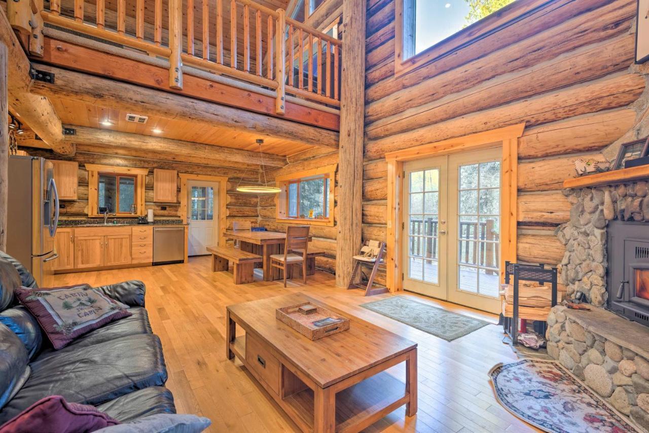 Riverfront Gold Bar Log Cabin Near Stevens Pass! Villa Exterior photo